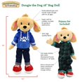 thumbnail image 3 of Sharewood Forest Friends 18 Inch Rag Doll Dougie the Dog, 3 of 9