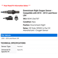 thumbnail image 2 of Downstream Right Oxygen Sensor - Compatible with 2010 - 2013 Land Rover LR4 2011 2012, 2 of 2