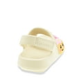 thumbnail image 3 of Wonder Nation Toddler Girl Eva Icon Slide Sandals, 3 of 5