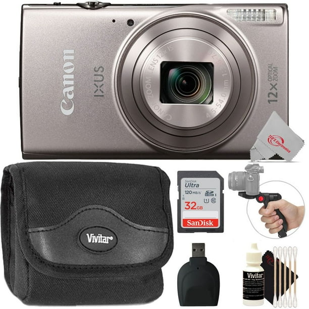 Canon PowerShot IXUS 285 / Elph 360 20.2MP 12x Optical Zoom Digital