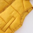 thumbnail image 6 of Xdegoge Girls Puffer Vest Zip Up Sleeveless Lightweight Warm Padded Hooded Jacket Fall Winter Drawstring Hem Fashion Outerwear with Pockets, 6 of 9