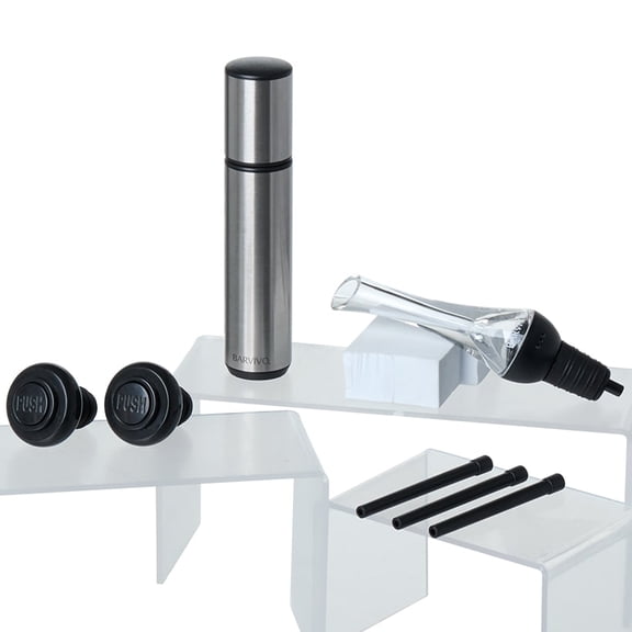 Classic Cocktail Shaker or Wine Aerator & Pump - Wine Aerator & Saver Pump