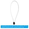 thumbnail image 4 of Uxcell Small Combination Lock 31.4 Inch, 2 Pack 3 Digit Padlock for Gym Locker, Black, 4 of 6