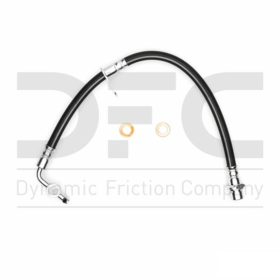 Front Left Dynamic Friction Company Brake Line Hose 350-76079 For 1998-2007 Lexus LX470, 1998-2007 Toyota Land Cruiser