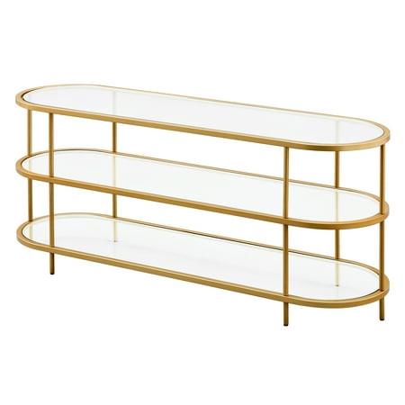 Camden&Wells - Leif TV Stand for TVs Up to 60" - Brass