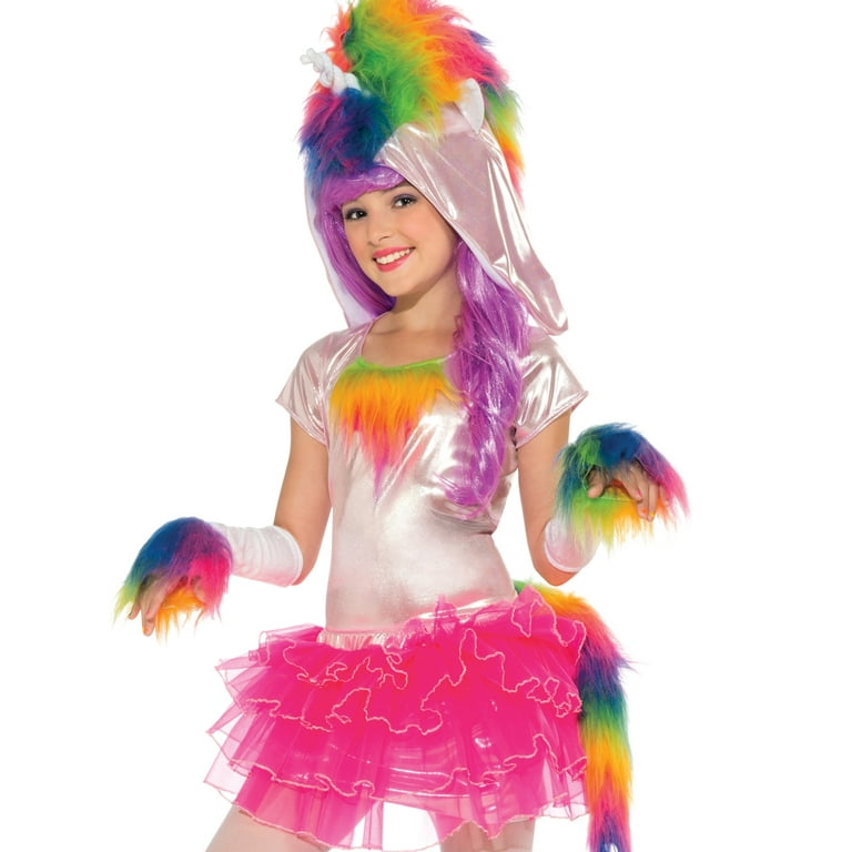 Kids Rainbow Unicorn Child Costume Walmart