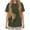 Z1-Army Green-xcmzpl Pet Pouch shirts, variant on Women's Pet Pouch T Shirts Short Sleeve Pouch Kitten Puppy Carrier Tops Crew Neck Pet Kangaroo Pocket Summer Animal Holder Top