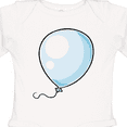 thumbnail image 4 of Inktastic Blue Balloon Boys or Girls Long Sleeve Baby Bodysuit, 4 of 5