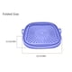 thumbnail image 3 of Isvgxsz Clearance 1Pc Silicone Foldable Air Fryer Liners Pot,Baking Tray Basket Bowl Accessories Food Grade Silicone Mould,Reusable|Non-stick|Easy to Clean, 3 of 4