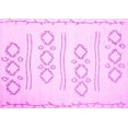 thumbnail image 1 of Ahgly Company Indoor Rectangle Solid Pink Modern Area Rugs, 7' x 9', 1 of 4