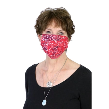 Bali Batik Fashion Face Masks Face Coverings Washable, 100% Rayon Batik