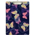 thumbnail image 2 of FMSHPON Butterfly Paint Clipboard Hardboard Wood Nursing Clip Board and Pull for Standard A4 Letter 13x9 inches, 2 of 8