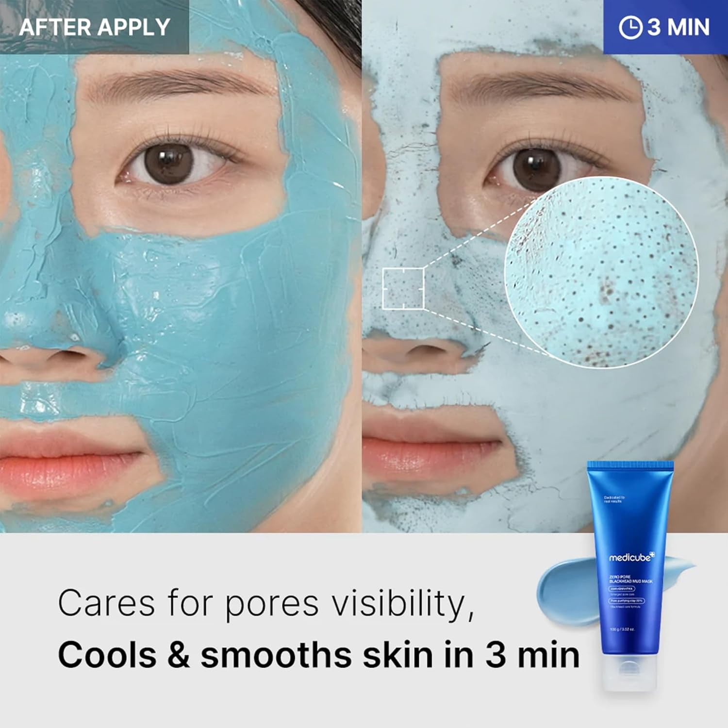 Medicube Face Mask Duo Set – Collagen & Clay Complexes, Hydrating and Smoothing Care, 2 Masks +JELLY BRUSH