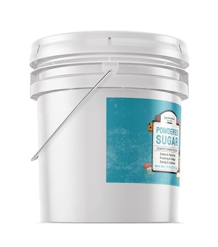 Unpretentious Powdered Sugar, Confectioners Sugar, For Baking, Candy Making, Desserts 272 Ounces