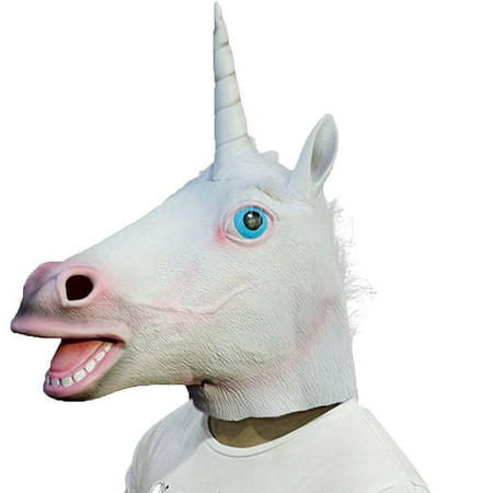 Halloween Costume Mask for Adults and Kids Animal Head Mask Unicorn