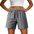 thumbnail image 2 of SwiftWear Women's Athletic Biker Shorts High Waisted Quick Dry Gym Shorts with Zipper Pockets Running Workout Casual Summer Sports Shorts, 2 of 5