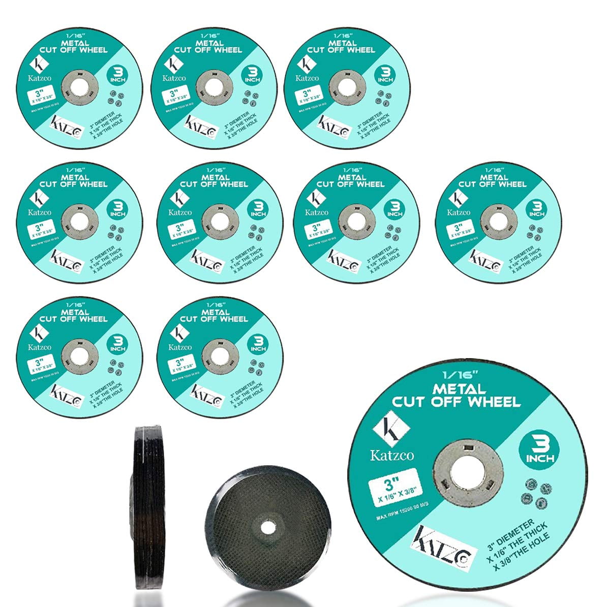 Cut Off Wheels For Cutting Metal And Steel 3 Inch to Use With Angle