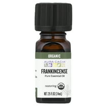 Aura Cacia Organic Essential Oil Frankincense 0.25 fl oz Liq