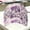 Purple, variant on GIJNRIUIUA Garden Morning Cap for Women Under $5 Hot Sales Floral Print Vintage Washed Baseball Cap for Women Colorful Flower Pattern Hat Adjustable Lightweight Casual Fashion Sun Hat Hot Pink