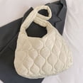 thumbnail image 3 of Bolso de bola de masa para mujer bolso Hobo versátil con cremallera bolso informal ligero para chica, 3 of 9