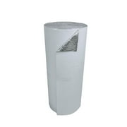 US Energy Products 40 sqft (2ft x 20ft) White Double Bubble (XTEMP) Reflective Aluminum Insulation Roll Solid Metal Building Vapor Barrier White Concrete Commercial Residential House Building