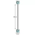 thumbnail image 3 of QQTDFG 1Pc 14G Industrial Piercing Earring 38mm Stainless Steel Long Ear Studs Piercing-Style 4-blue, 3 of 9