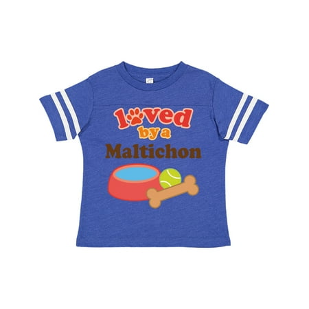 

Inktastic Maltichon Dog Gift Gift Toddler Boy or Toddler Girl T-Shirt