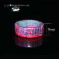 thumbnail image 5 of loversring His and Hers Wedding Ring Sets Couples Rings Women Handmade Wood Finger Ring Jewelry High density wood, 5 of 8