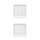 thumbnail image 3 of Naiovety Interruptor de botón, ligero, inalámbrico, Control de voz, tres bandas, interruptores de luz, dispositivo de iluminación para sala de Tipo de llave de tres vías 2piezas Naiovety CBP496672, 3 of 6