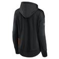 thumbnail image 3 of Women's Fanatics Branded Black Anaheim Ducks Authentic Pro Rink Full-Zip Hoodie, 3 of 3