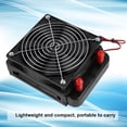 thumbnail image 3 of Radiador De Calor De CPU De 10 Tubos Con Ventilador, Ventilador De Computadora Duradero, Para CPU De Computadora Refrigerado Por Agua, 3 of 7
