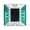 Green, variant on ENYOUNG Heavy Duty LED Solar Power Ground Marker Lights 4.1 Inches / 10.3 CM Cast Aluminium IP65 Waterproof Outdoor Walkway Driveway Road Highway Spike Warning Lamp for Traffic Guidance - Red