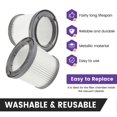 thumbnail image 4 of PVF110 Replacement Filters for Black&Decker BDH2000PL Pivot Vacuum, 4 Pack, 4 of 5
