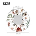 thumbnail image 5 of Yiaed Watercolor Ladybug Print Reusable Shower Cap & Bath Cap & Lined, Oversized Waterproof Shower Caps Designed for all Hair Lengths, 5 of 7