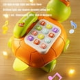 thumbnail image 4 of Multifunctional Turtle Phone Baby Toy Early Learning Center Crawling Sensor Turtle Phone, 4 of 8