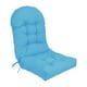 thumbnail image 3 of Cojín para silla con respaldo alto, cojín para silla, cojín para tumbona Azul claro, 3 of 9