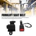 thumbnail image 3 of Cinturón De Seguridad Universal, Resistente Al Desgaste Cinturón De Seguridad De Asiento Para Carretilla Elevadora De Extensión De 110 Cm Fácil Instalación Con Tornillos Para, 3 of 7