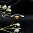 thumbnail image 6 of Rosec Jewels Baguette Citrine Promise Ring for Women - East West Ring - AAA Quality - with Jewelry Box, 925 Sterling Silver, US 4.00, 6 of 8