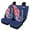 Australian Flag, variant on Pzuqiu Car Seat Covers Full Set, Compatible with Vehicle Interior SUV Seats, Car Decor Accessories for Cars most Cars Interior Accessories, Dragonfly Bloom