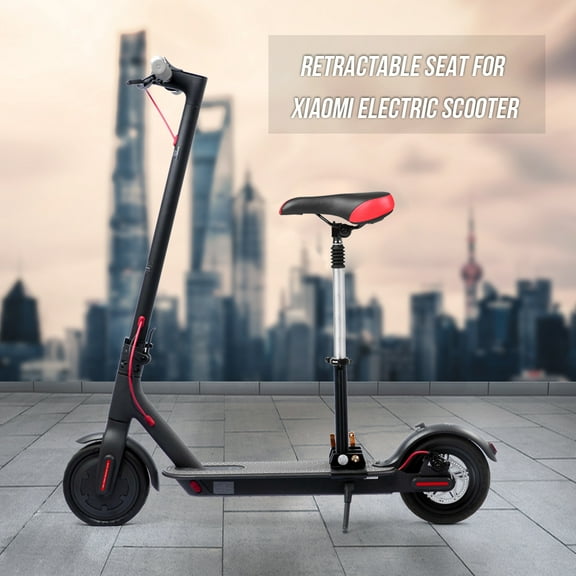 moobody Foldable Height Adjustable Saddle Set for Electric Chair M365 Electric Retractable Seat with