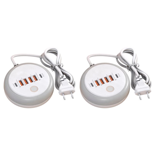 New Smart Charger PD20W Plug-in Charger, 4 USB Ports