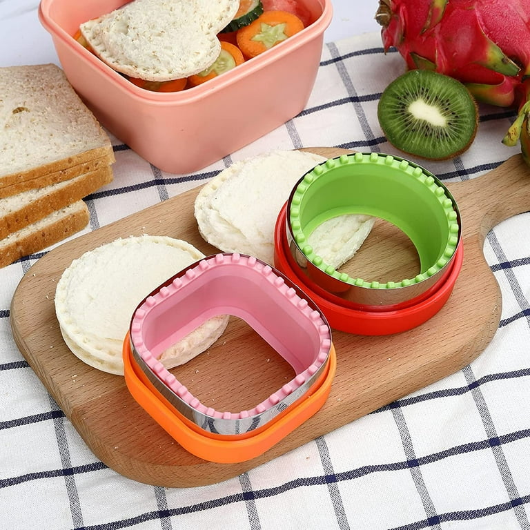Sandwich Cutter and Sealer (Heart) - Uncrustables Sandwich Maker - Great  for Lunchbox and Bento Box - Boys and Girls Kids Lunch - Sandwich Cutters  for