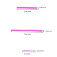 thumbnail image 2 of unbranded 39Pcs Notebook Elastic Band Silicone Assorted Color Simple Design for Students, 2 of 6