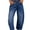 A Dark Blue, variant on DOKOTOO Women's Barrel Jeans Mid Rise Vintage Y2k Baggy Boyfriend Jeans Loose Ankle Denim Stretch Pants Blue Size 10