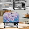 thumbnail image 5 of FOR U DESIGNS Dolphin Hibiscus Pattern Microwave Oven Dust Cover Dust-Proof Kitchen Appliance Covers Wear-Resistan Microwave Dust Covers Cloth in Home and Office-S, 5 of 8