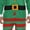 Mens Elf, variant on Elf and Reindeer Men's and Women's Union Suit Family Holiday Onesie Pajama