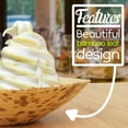 thumbnail image 5 of BambooMN 3.3" Premium Bamboo Leaf Round Shallow Mini, 3.3" Dish Bowls, 50 Pieces, 5 of 7
