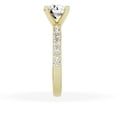 thumbnail image 5 of Unique Moments 2.50 Ct Diamond Solitaire With Accents Round Engagement Ring 10k Yellow Gold, 5 of 6