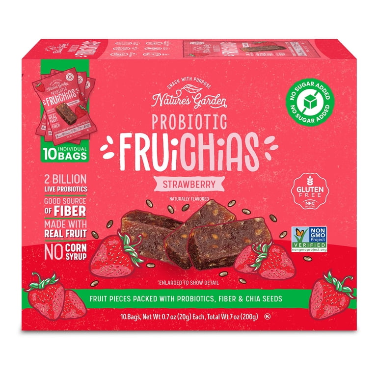 Probiotic Strawberry FruiChias 10ct - Walmart.com