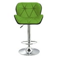 thumbnail image 4 of Modern Home Spyder Contemporary Adjustable Height Barstool/Bar Chair (Black/Lime), 4 of 6